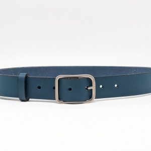 Ceinture cuir Bleu Jean