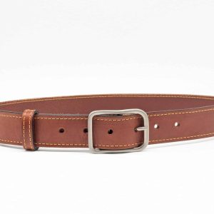 Ceinture Foulonnée Acajou