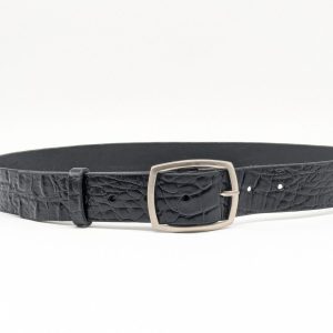 Ceinture Cuir imprimé Croco