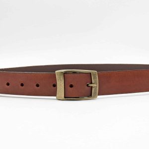 Ceinture Cuir Acajou