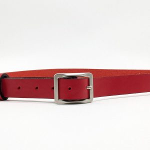 Ceinture Fine Rouge