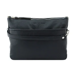 Sac à bandoulière en cuir martelé Roma