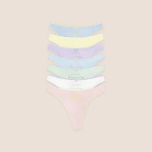 Strings Days of the Week (pack de 7) - Pastel Multicolore