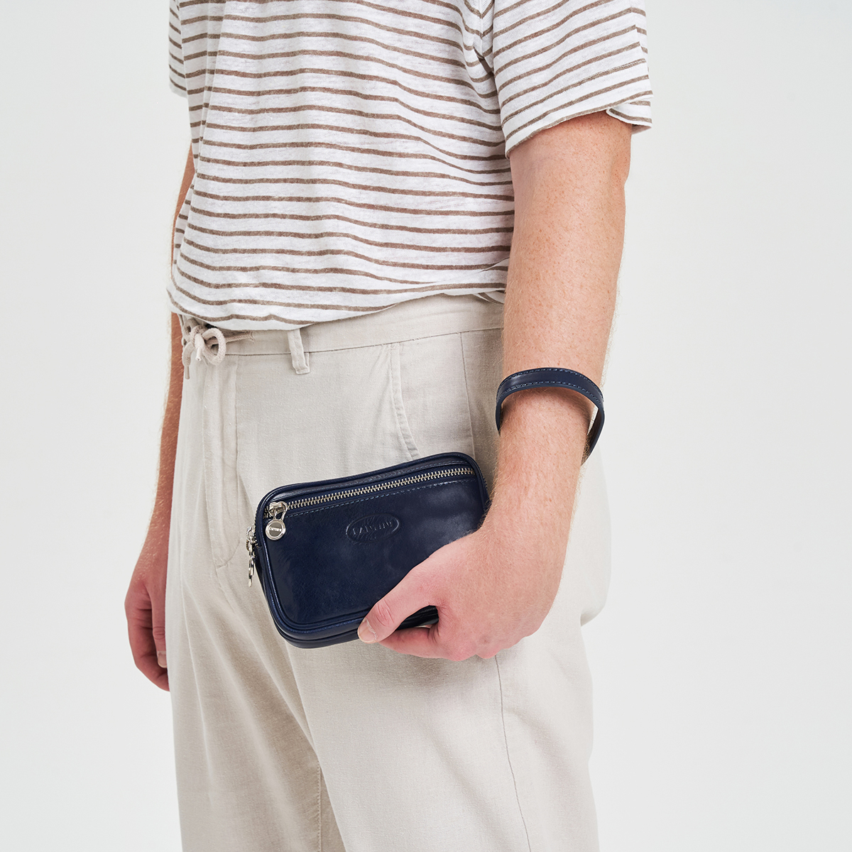 Pochette en cuir Horizon – Image 3