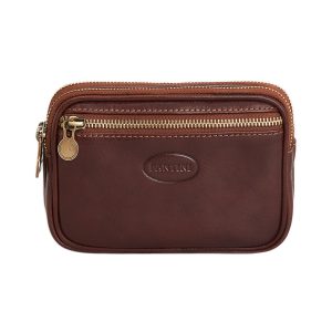 Pochette en cuir Horizon