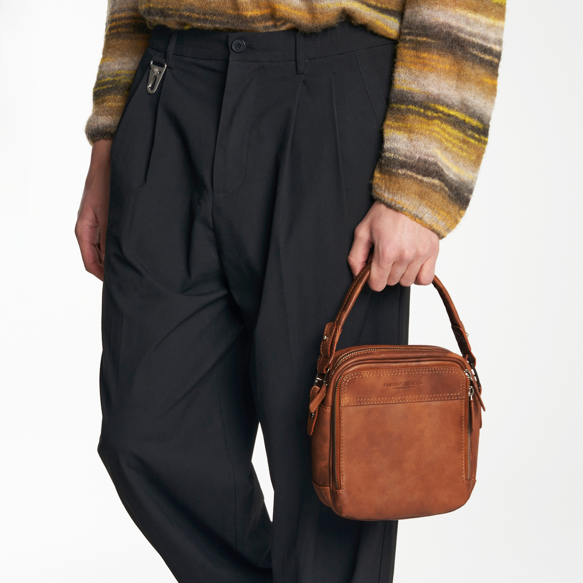 Sac bandoulière en cuir Elba – Image 3