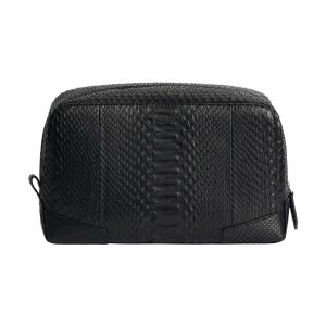 Trousse de toilette en peau de python Eclisse