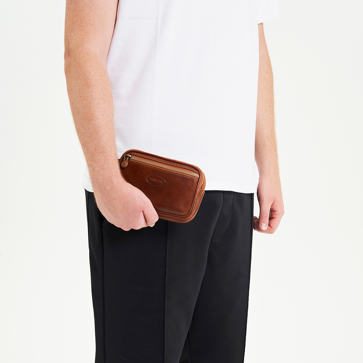 Pochette en cuir Horizon – Image 3