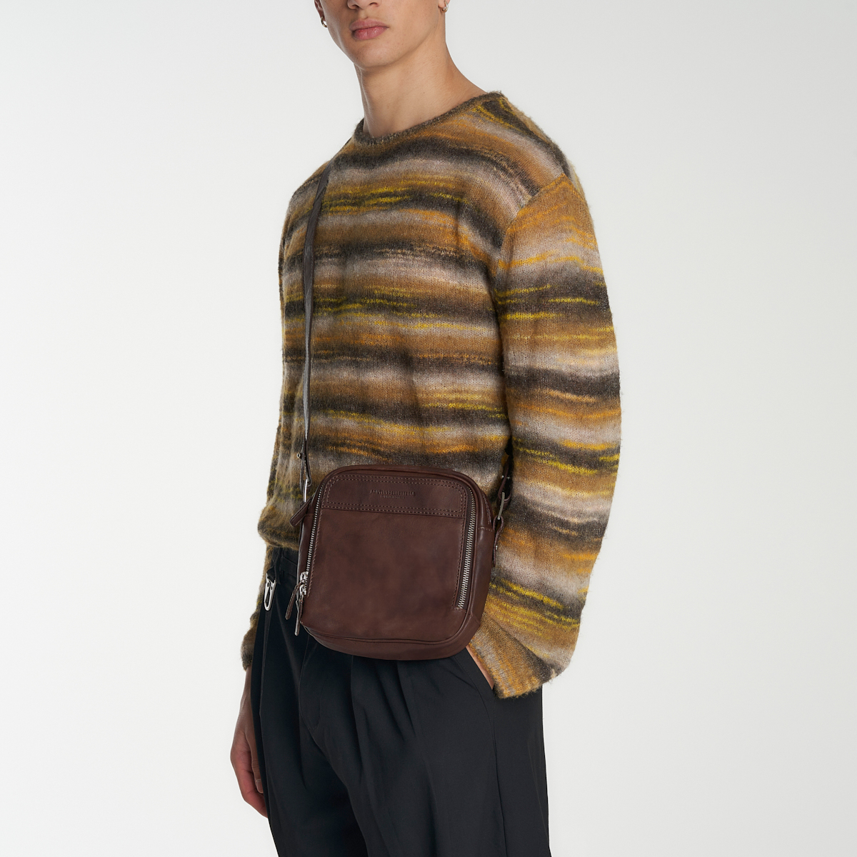 Sac bandoulière en cuir Elba – Image 3