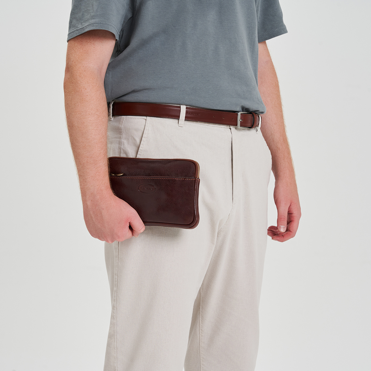 Pochette en cuir Element – Image 3