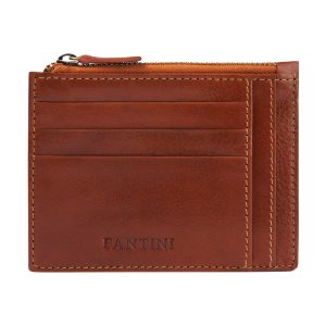 Porte cartes en cuir Pisa
