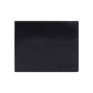 Portefeuille en cuir pour chéquier Leonardo