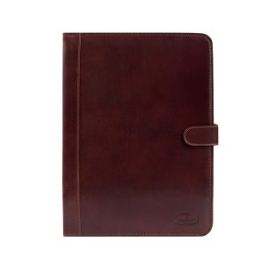 Porte document en cuir Leonardo