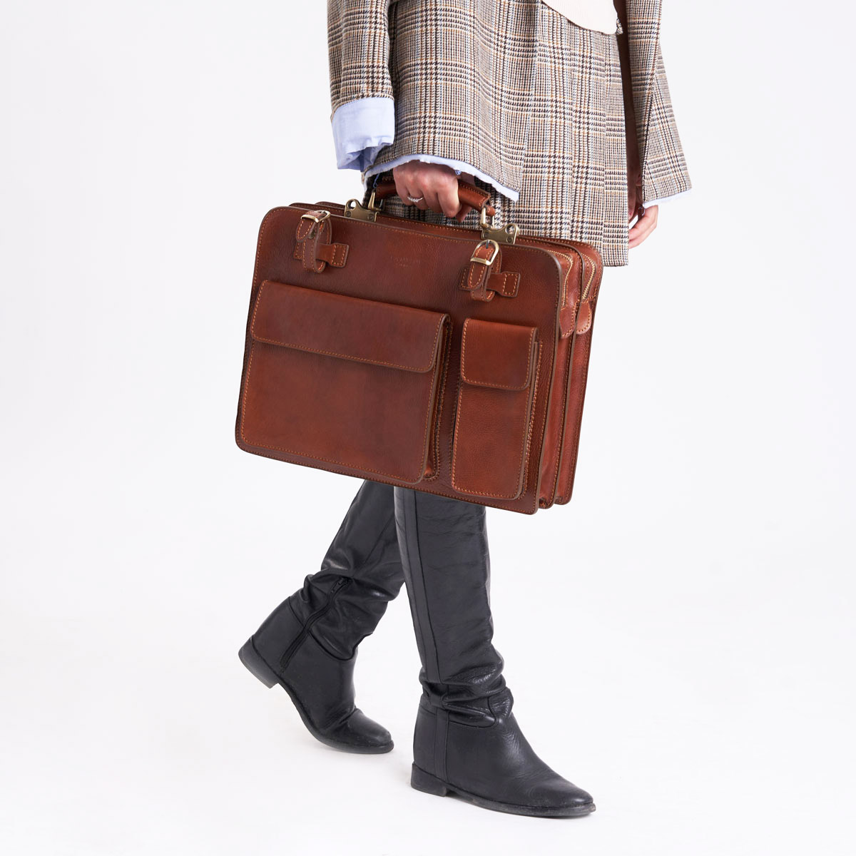 Cartable en cuir Oxford – Image 3