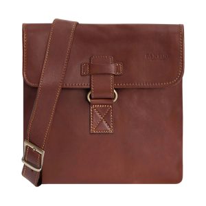 Sac bandoulière en cuir Raffaele