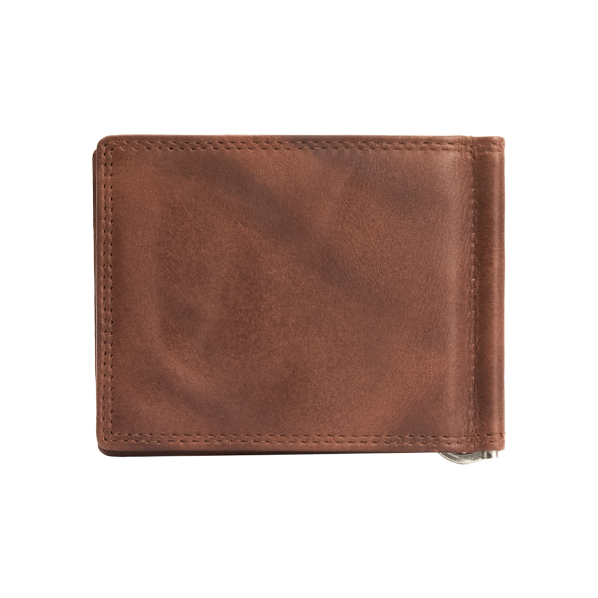 Portefeuille en cuir avec pince à billets Falco – Image 4