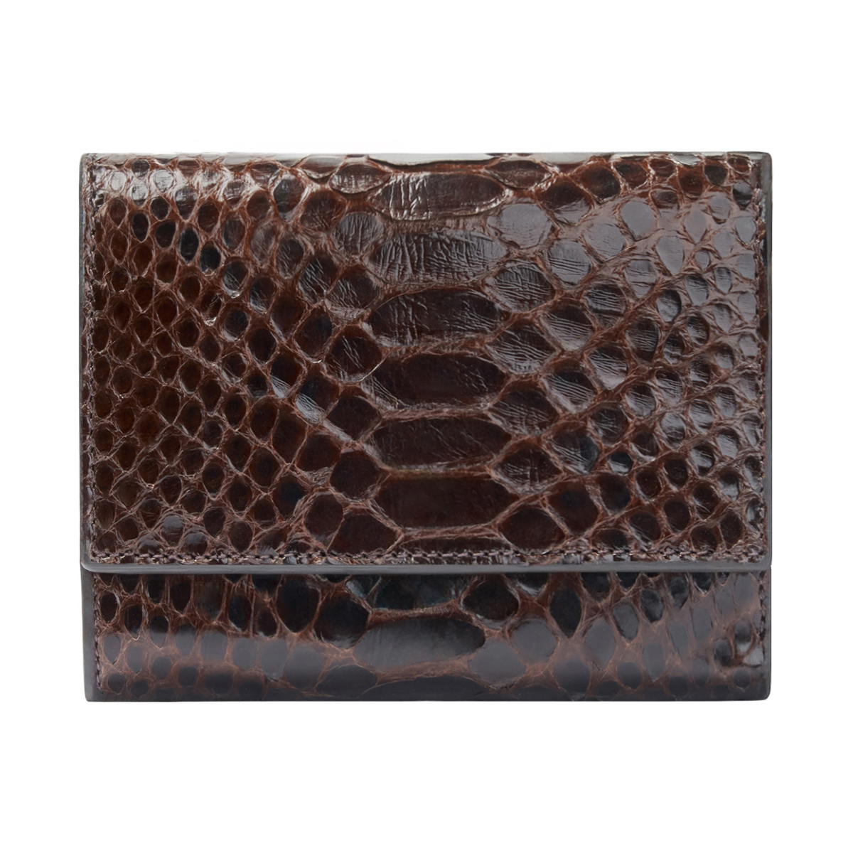 Portefeuille en peau de python Aureon – Image 2