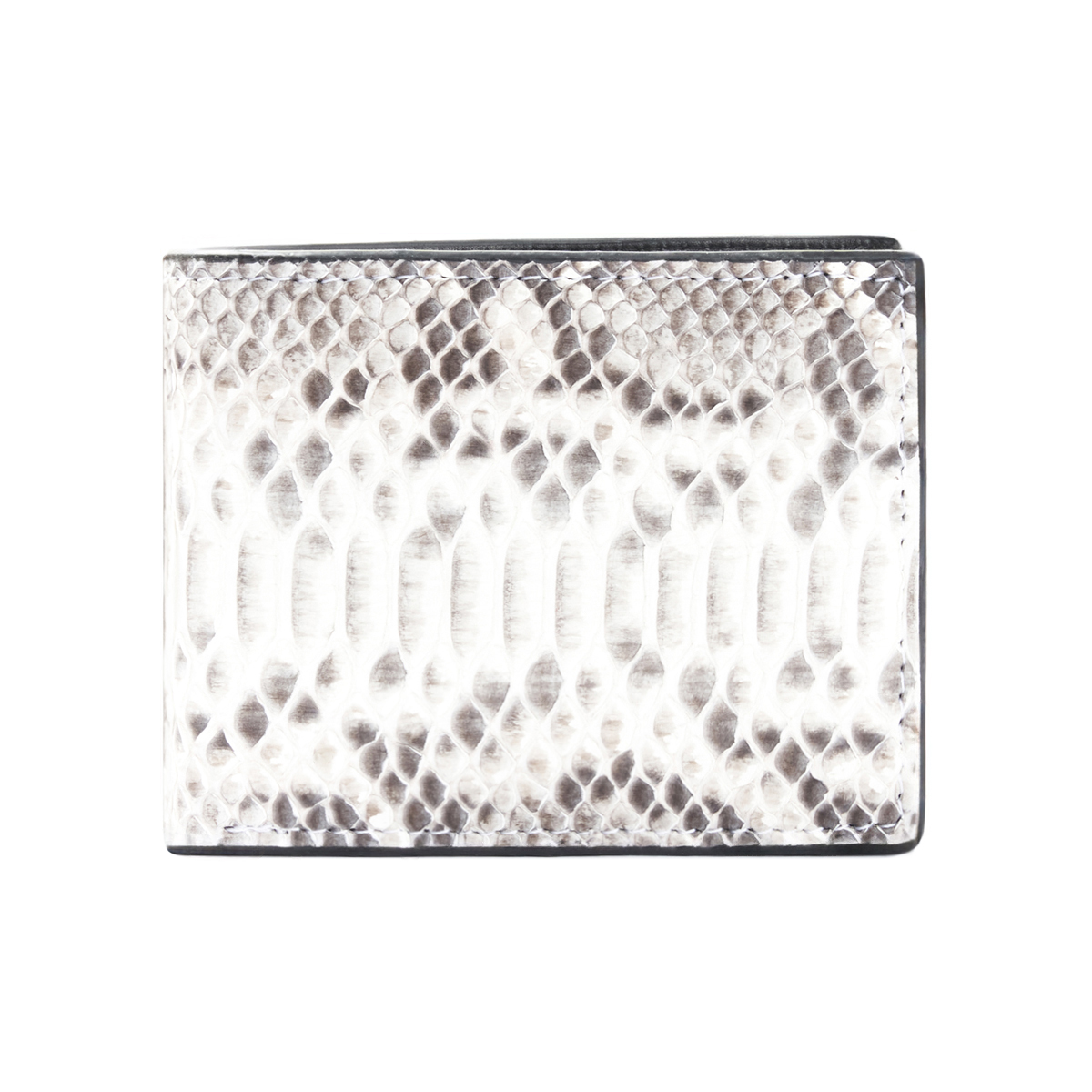 Portefeuille en peau de python grand avec porte-monnaie Nemoris – Image 2