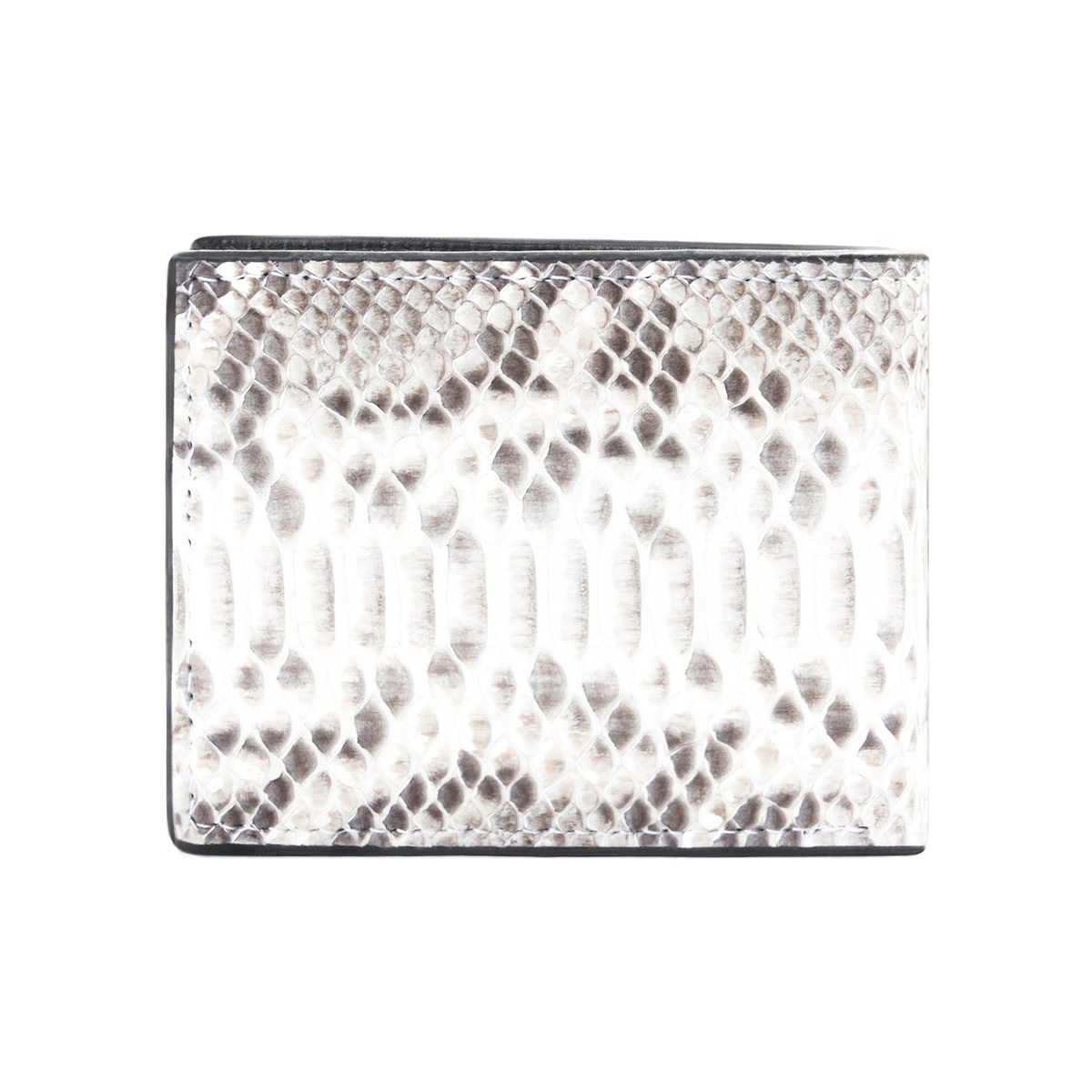 Portefeuille en peau de python grand avec porte-monnaie Nemoris – Image 5