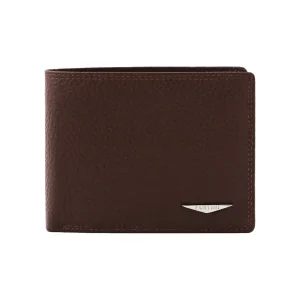 Portefeuille en cuir grand avec porte-monnaie Mercurio