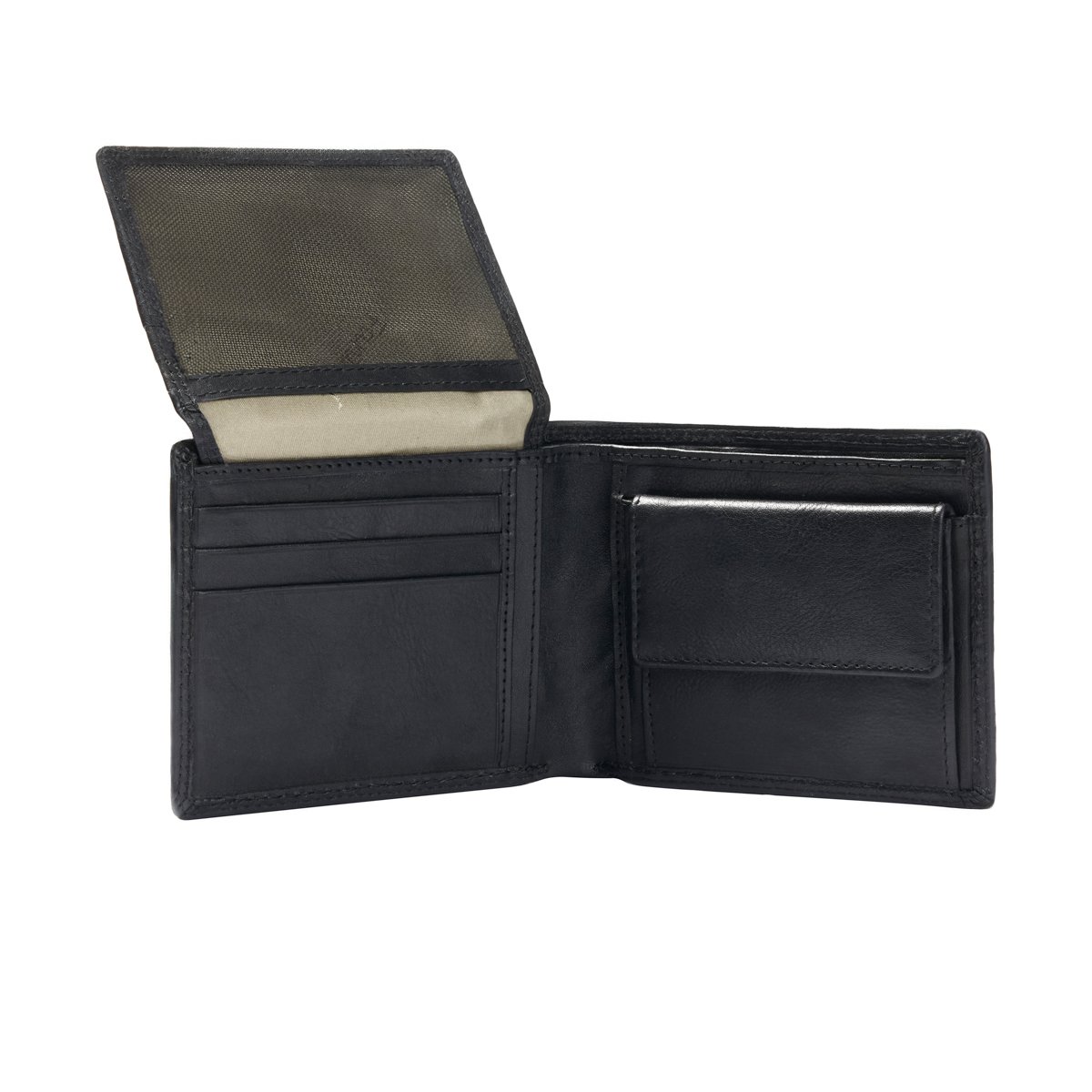 Portefeuille en peau de python grand avec porte-monnaie Nemoris – Image 3