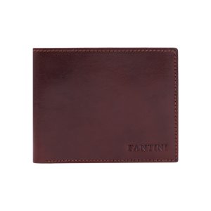 Portefeuille en cuir pour chéquier Leonardo