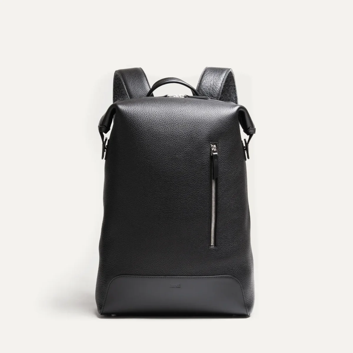 Sac à dos en cuir ~ ROMEO NOIR – Image 2