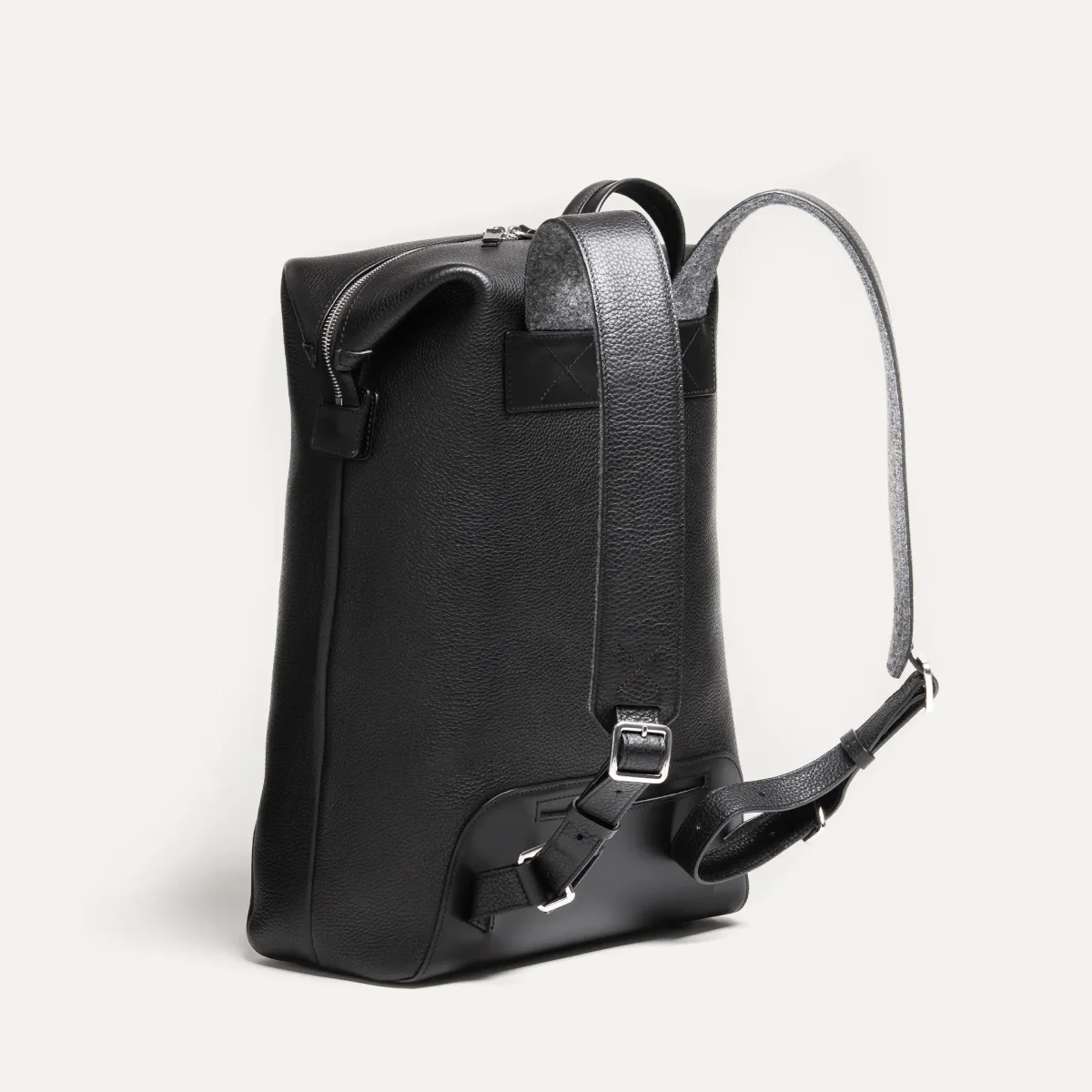 Sac à dos en cuir ~ ROMEO NOIR – Image 6