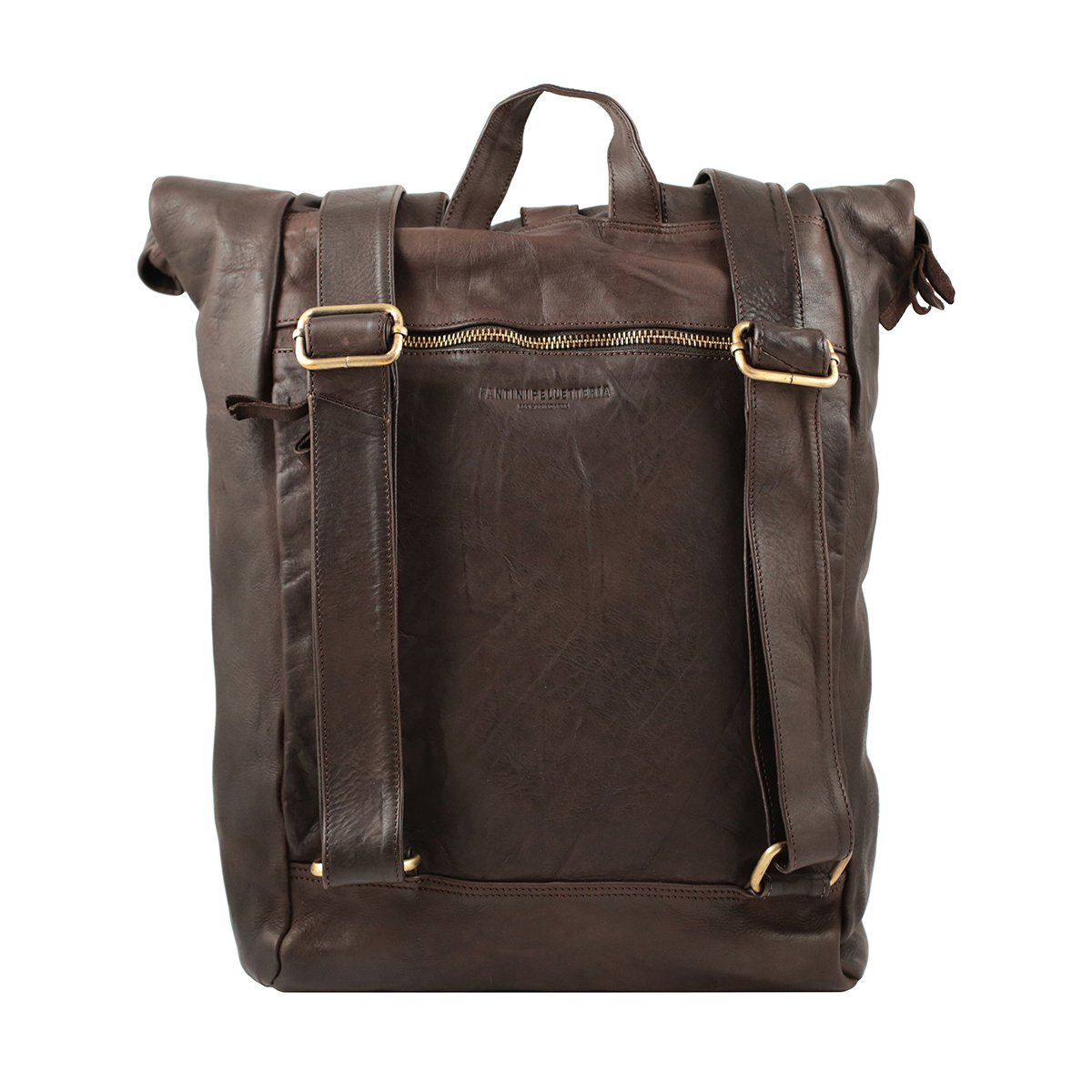 Grand sac à dos en cuir lavé Torino – Image 6