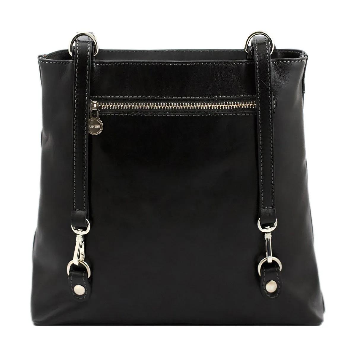 Sac en cuir convertible en sac à dos Noemi – Image 4