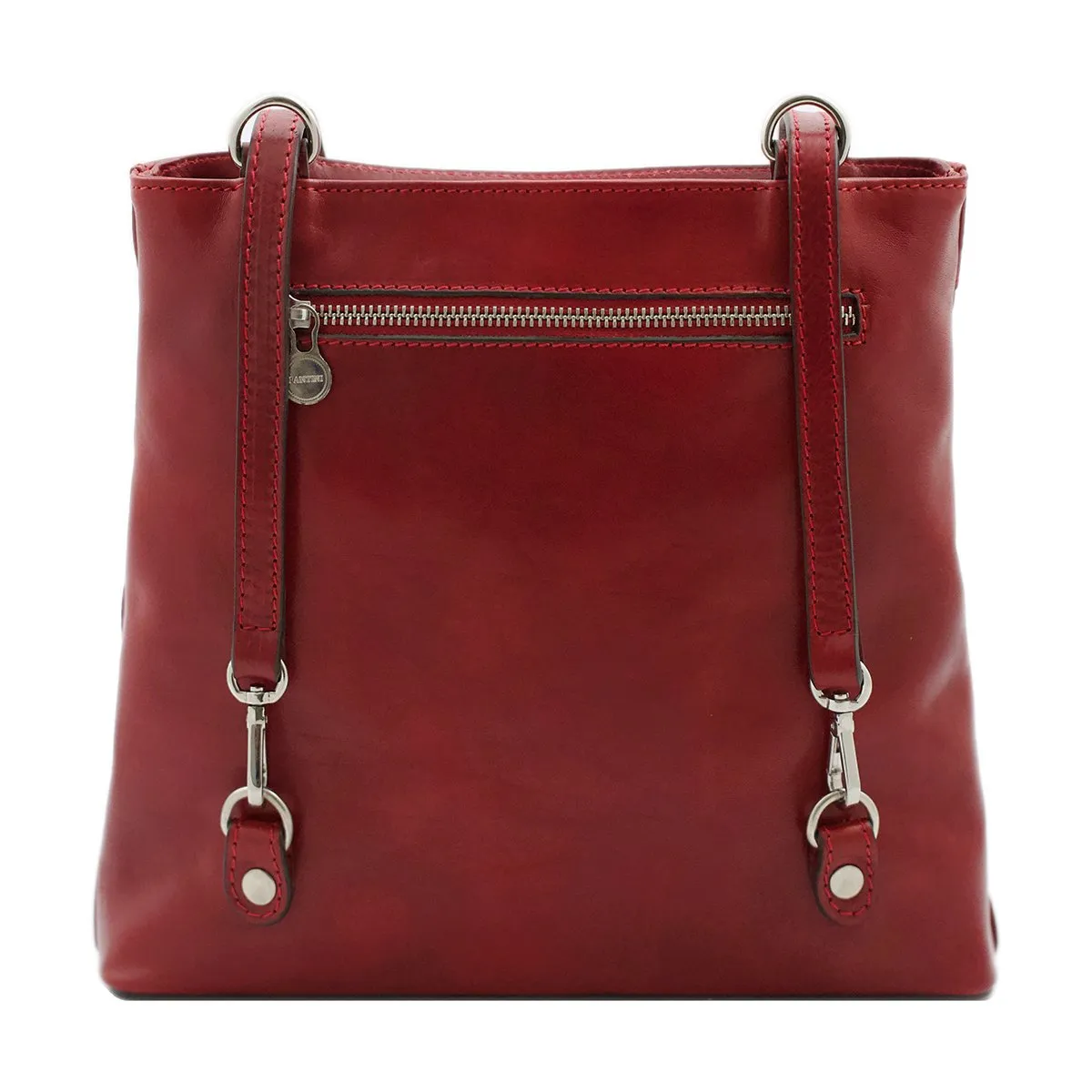 Sac en cuir convertible en sac à dos Noemi – Image 4