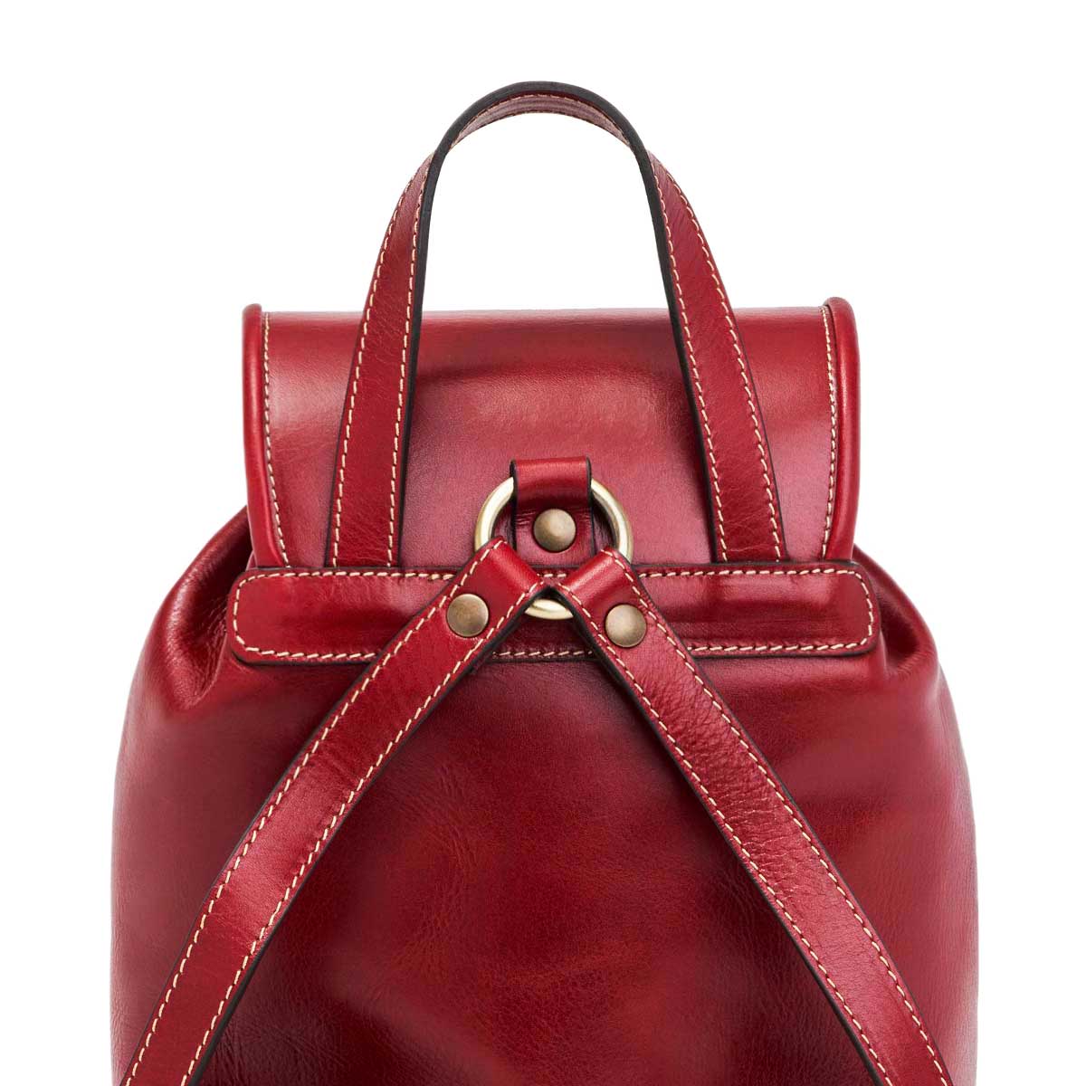 Grand sac à dos en cuir Toscana – Image 6