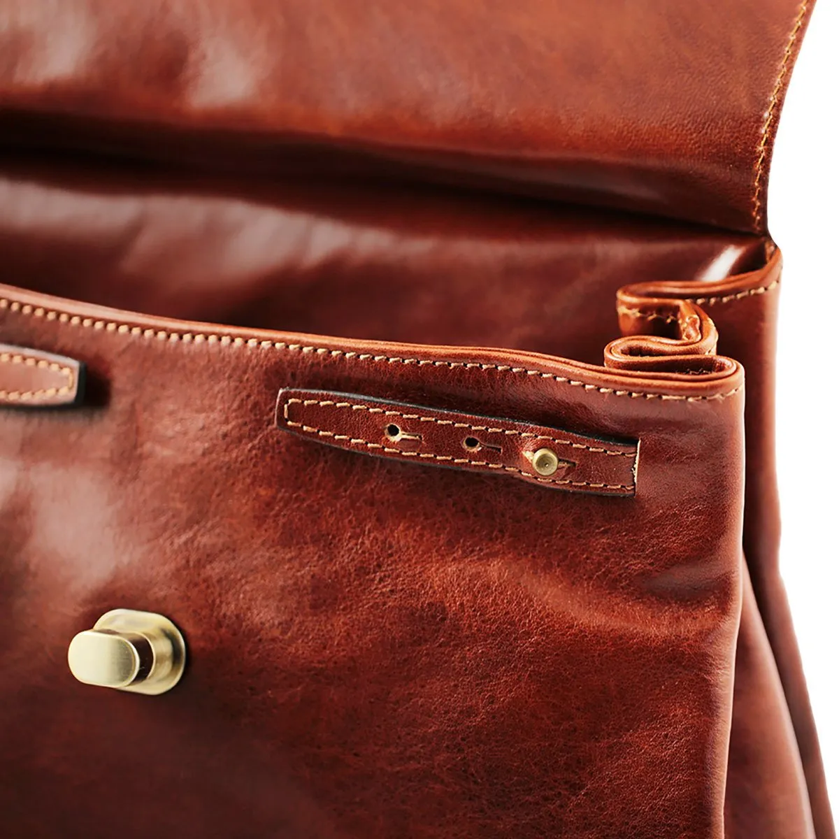 Sac en cuir convertible en sac à dos Isabel – Image 5