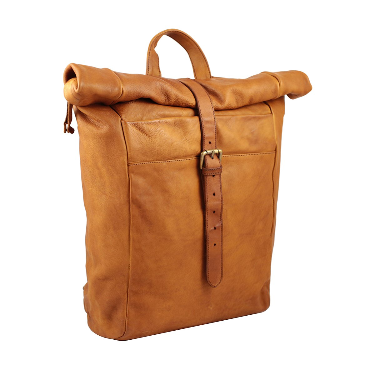 Grand sac à dos en cuir lavé Torino – Image 5