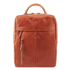 Sac à dos en cuir Cuoieria