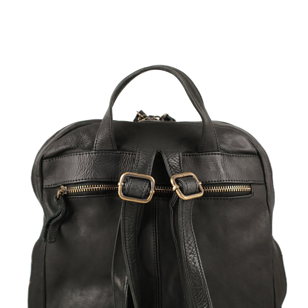 Petit sac à dos en cuir lavé Milano – Image 6