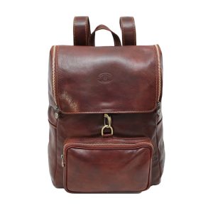 Sac à dos en cuir Bologna