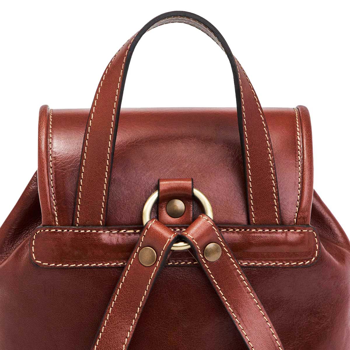 Grand sac à dos en cuir Toscana – Image 6