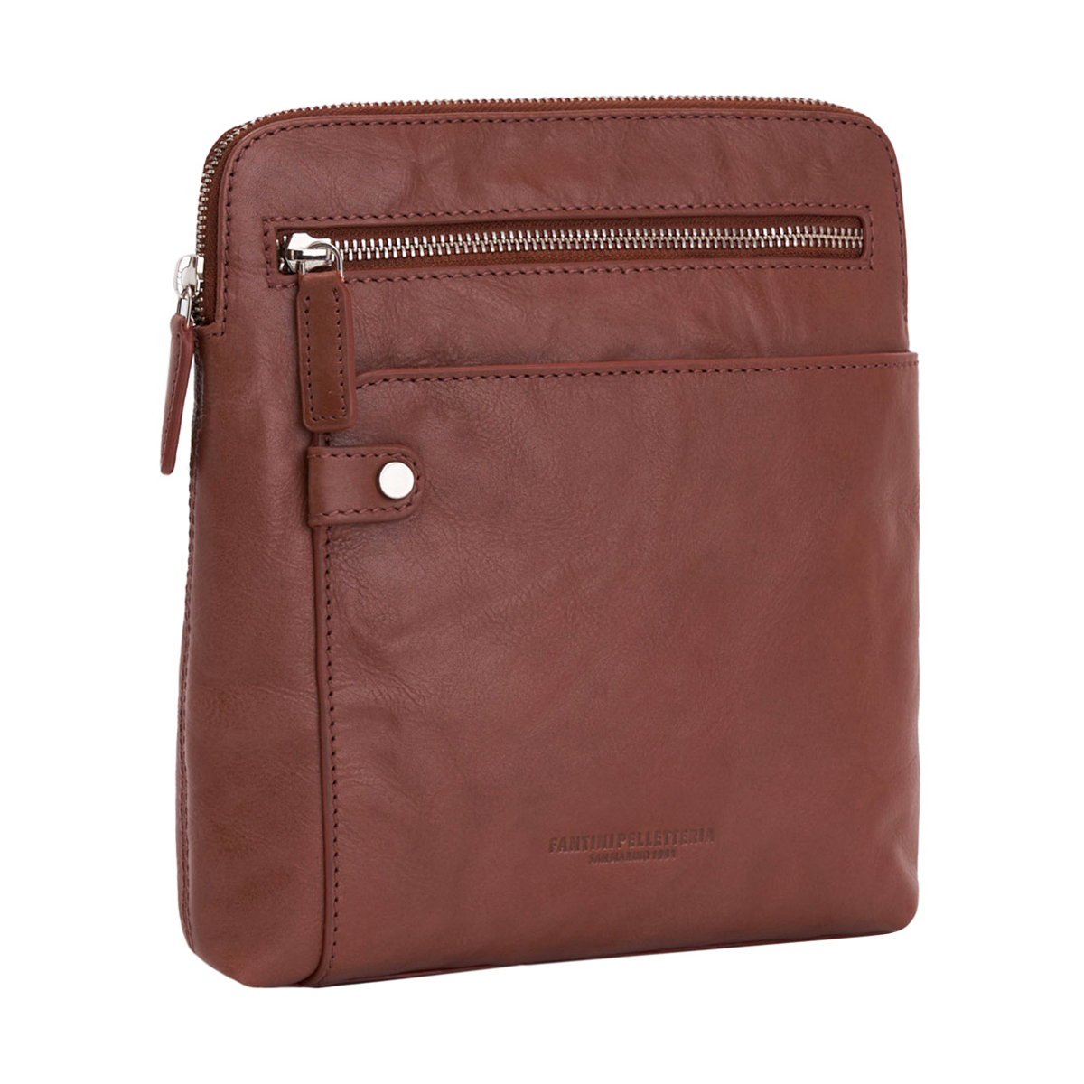 Sac bandoulière en cuir Costanzo – Image 4