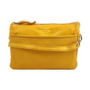 Sac à bandoulière en cuir lavé Roma