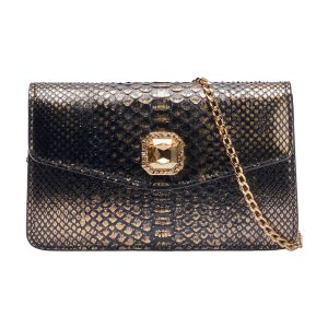 Sac en peau de python Zahira