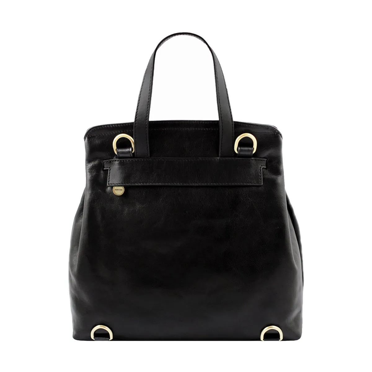 Sac en cuir convertible en sac à dos Isabel – Image 6