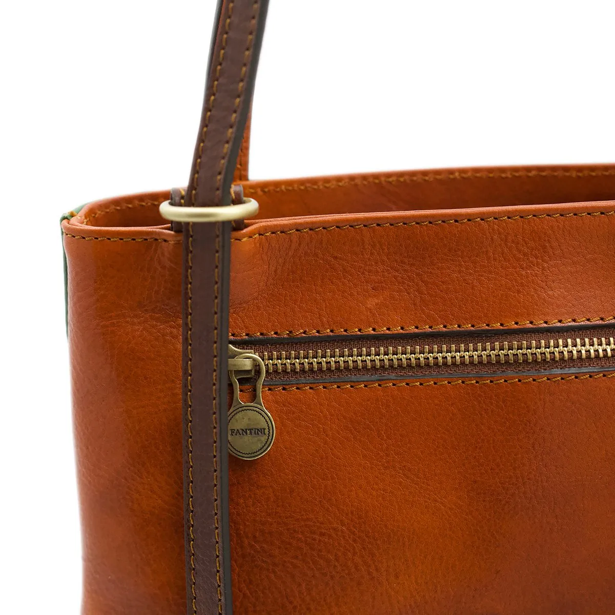 Sac en cuir convertible en sac à dos Noemi – Image 7