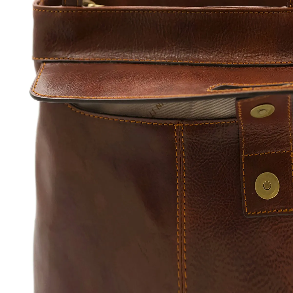 Sac en cuir convertible en sac à dos Noemi – Image 5