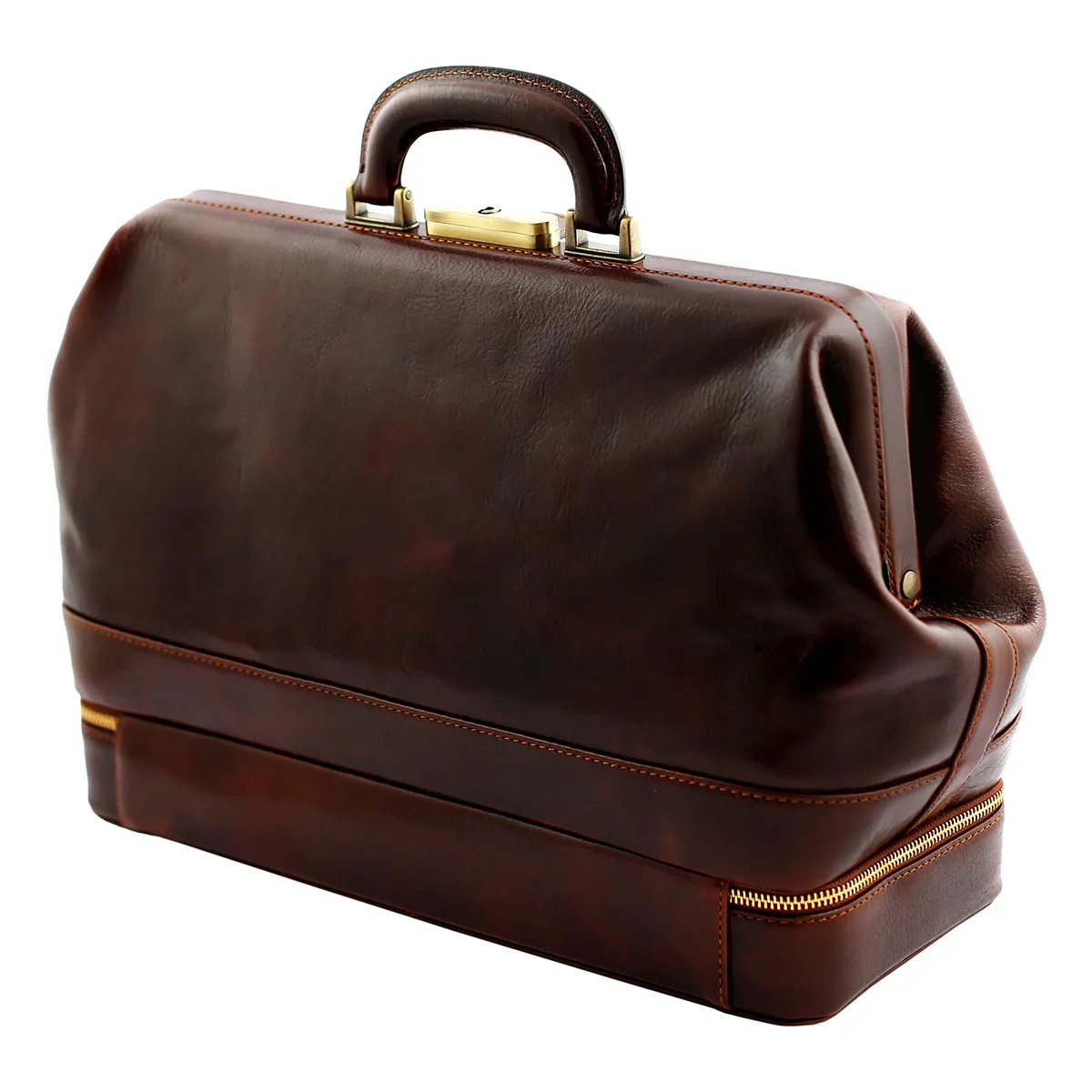 Sacoche médecin en cuir Malpighi – Image 7