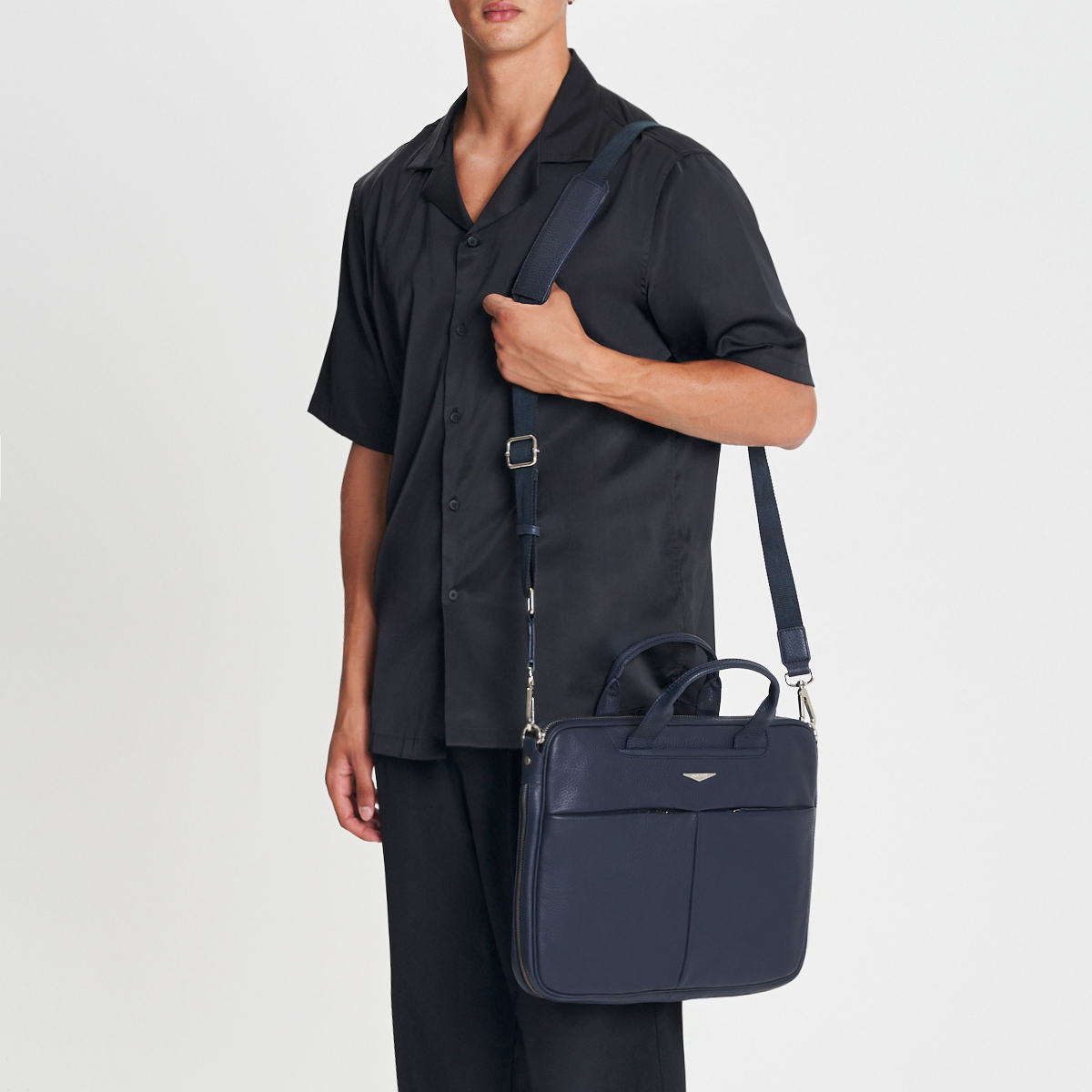 Cartable en cuir District – Image 3