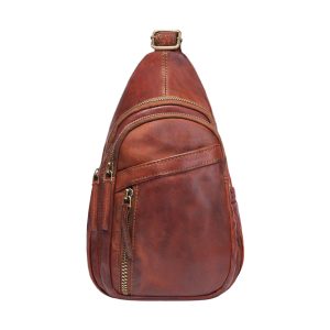 Sac bandoulière en cuir Savage