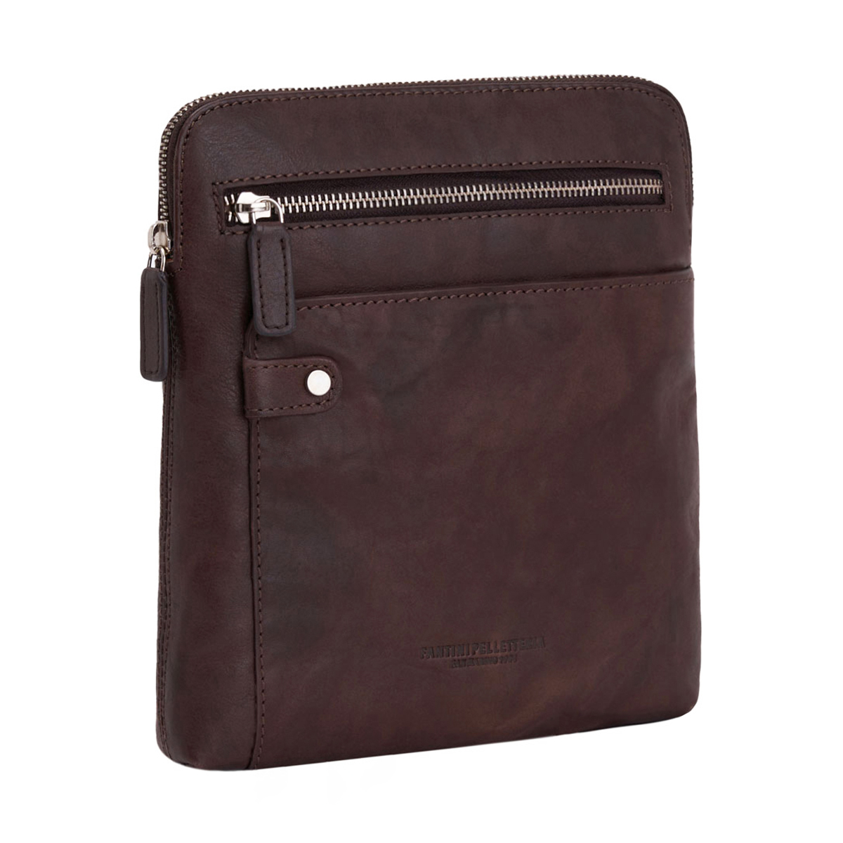 Sac bandoulière en cuir Costanzo – Image 4