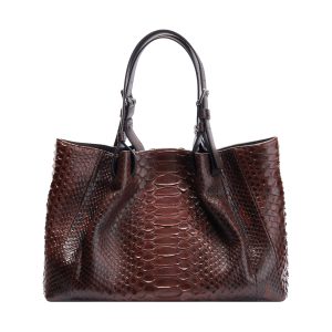 Sac en peau de python Mirage