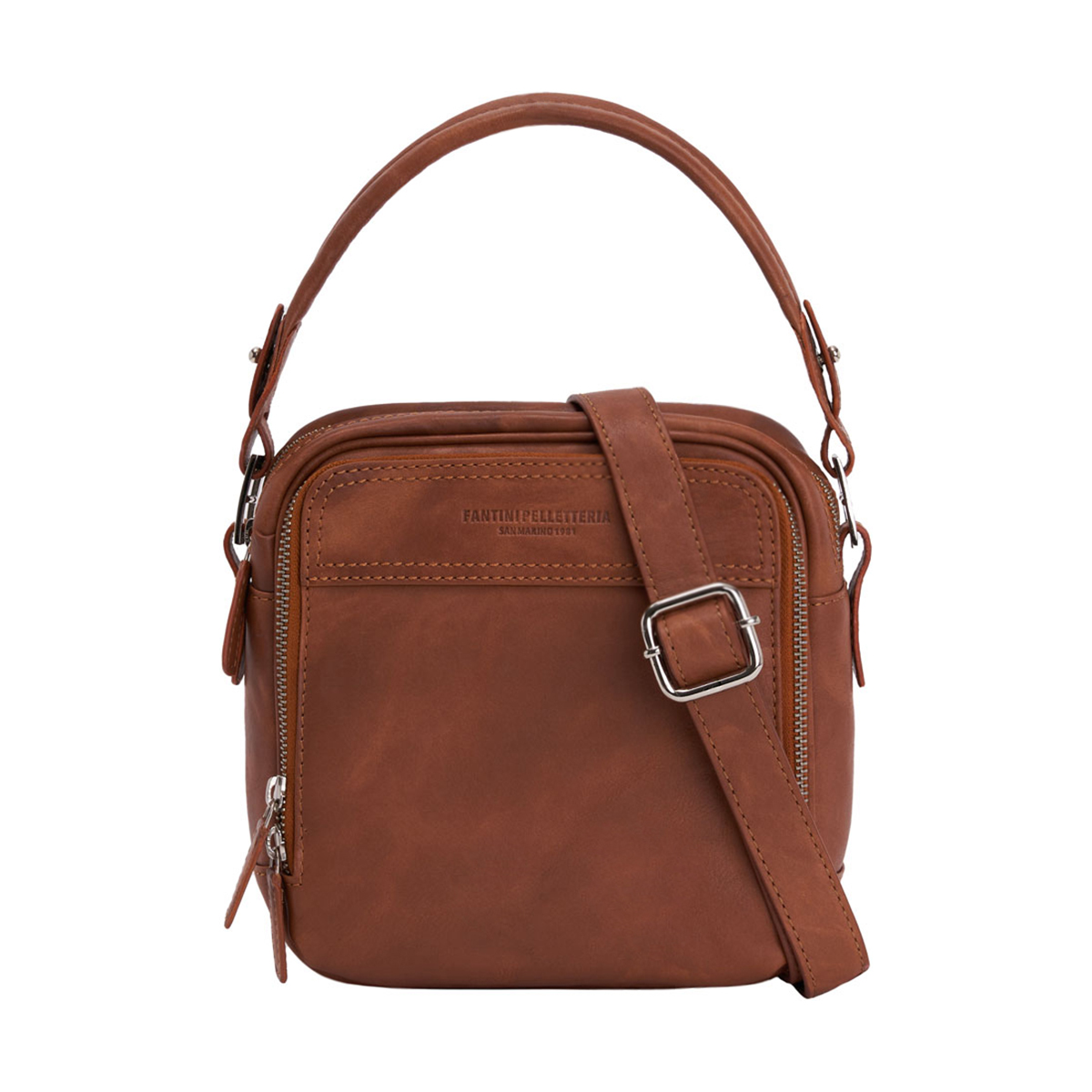 Sac bandoulière en cuir Elba